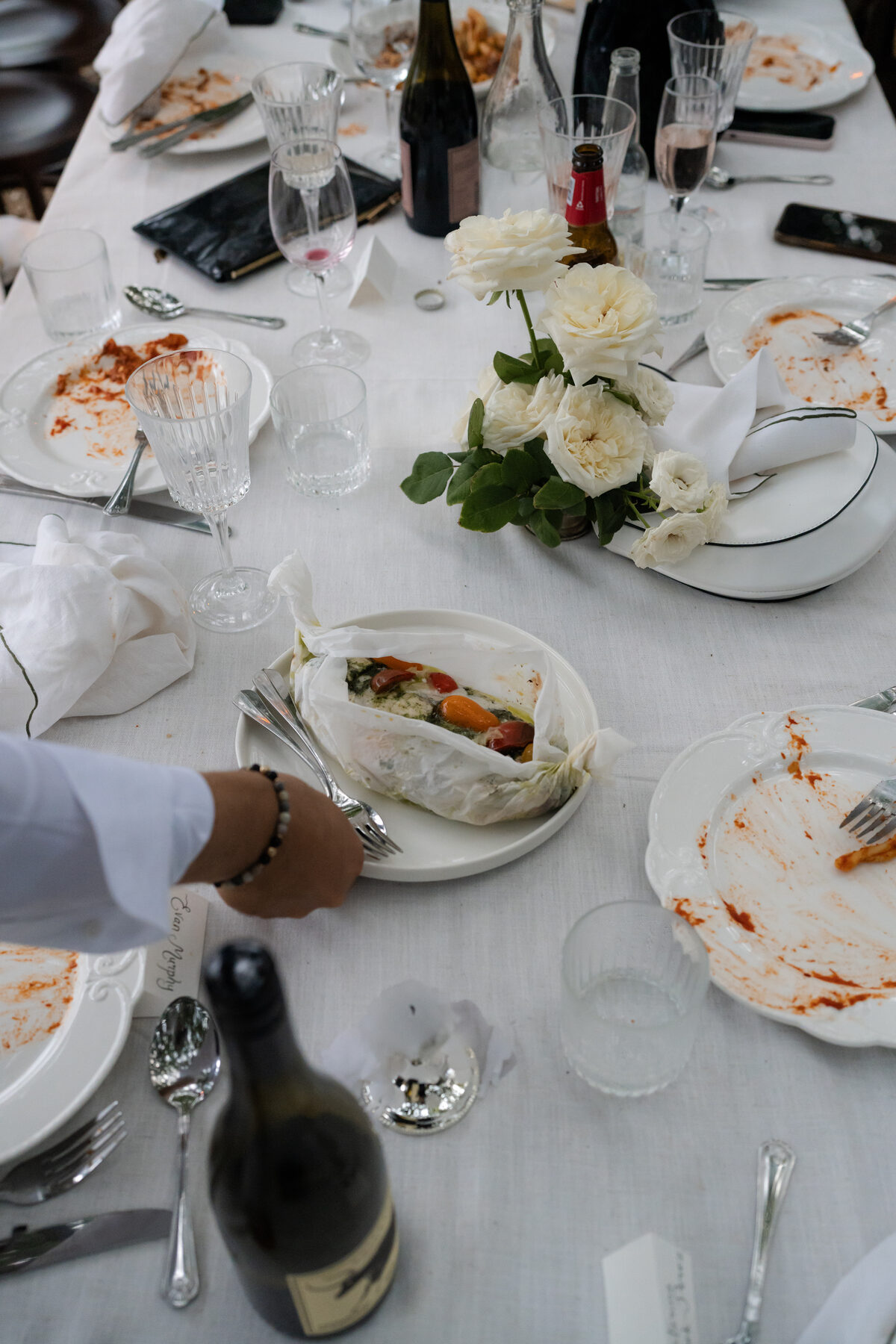 Wedding food detail